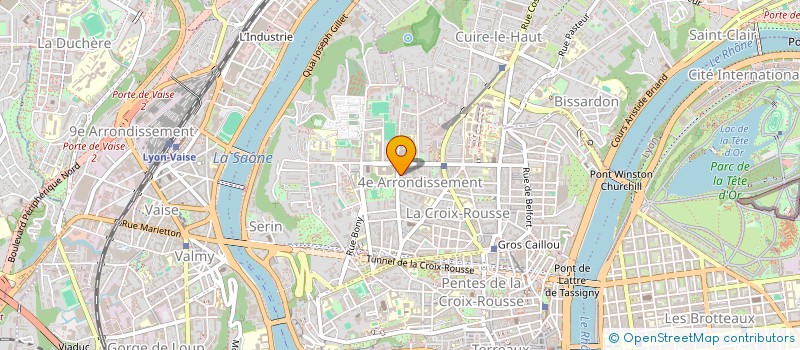 localisation de l'entreprise PAROISSE ST AUGUSTIN à LYON