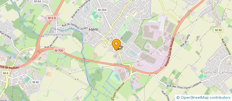 localisation de l'entreprise PAROISSE ST CORNEILLE  HEM