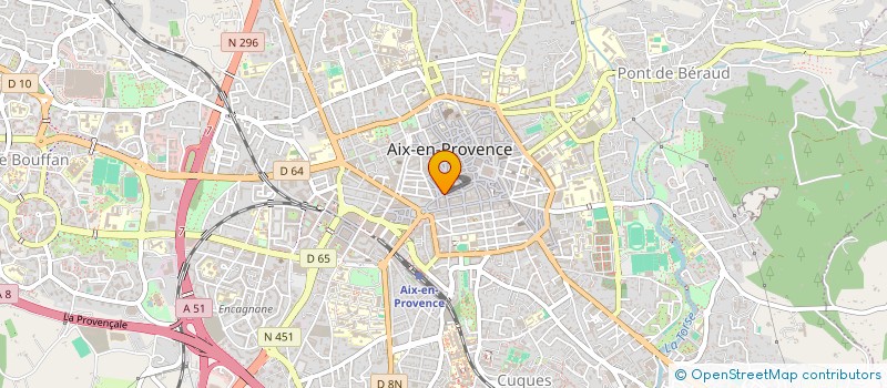 localisation de l'entreprise PAROISSE ST ESPRIT CULTE CATHOLIQUE à AIX-EN-PROVENCE