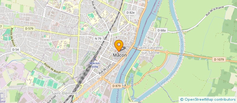 localisation de l'entreprise PAROISSE ST ETIENNE DE MACON à MACON