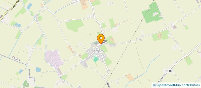 localisation de l'entreprise PAROISSE ST FOLQUIN  PITGAM