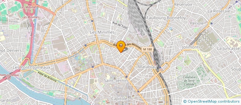 localisation de l'entreprise PAROISSE ST HILAIRE à TOULOUSE
