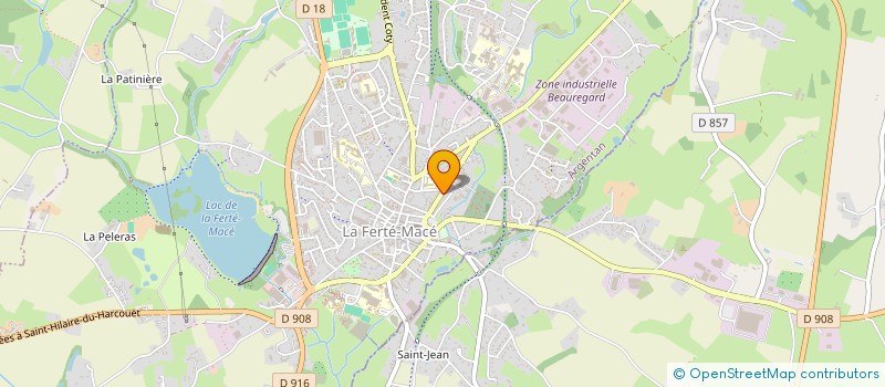 localisation de l'entreprise PAROISSE ST JEAN BAPTISTE PAYS FERTOIS à LA FERTE MACE
