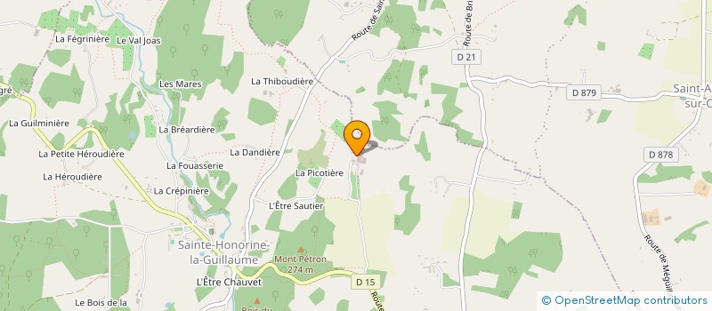 localisation de l'entreprise PAROISSE ST JEAN EUDES EN VAL D'ORNE à PUTANGES-LE-LAC