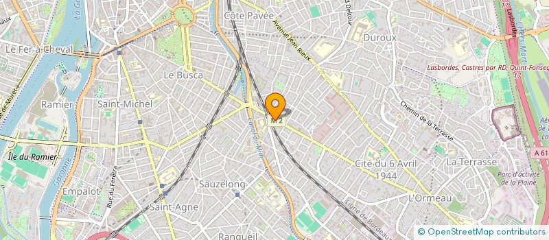 localisation de l'entreprise PAROISSE ST JOSEPH à TOULOUSE