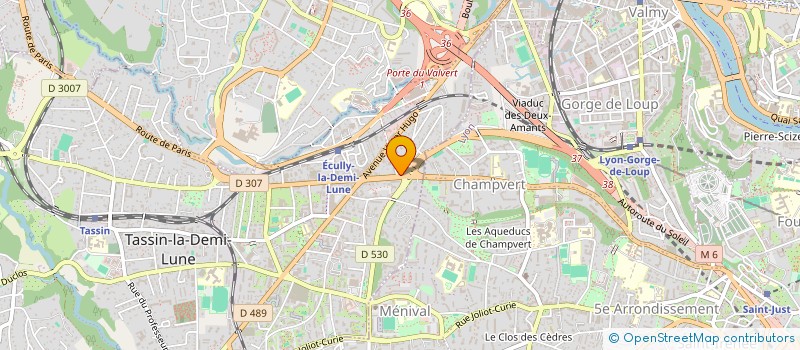 localisation de l'entreprise PAROISSE ST JOSEPH DEMI LUNE  TASSIN-LA-DEMI-LUNE