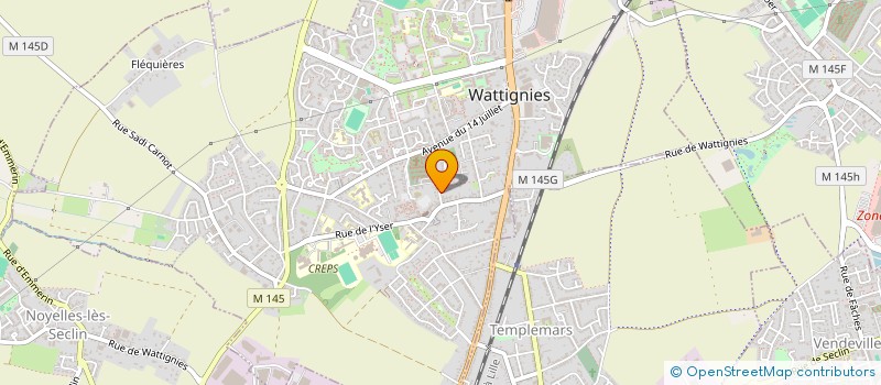 localisation de l'entreprise PAROISSE ST LAMBERT à WATTIGNIES