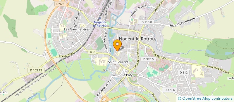 localisation de l'entreprise PAROISSE ST LUBIN DU PERCHE à NOGENT-LE-ROTROU