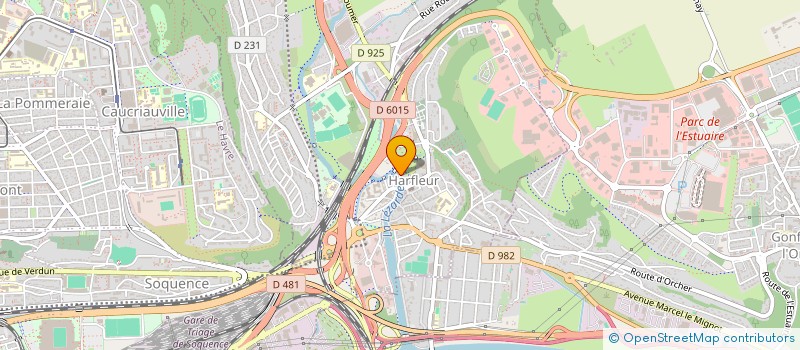 localisation de l'entreprise PAROISSE ST MARC DE L ESTUAIRE  HARFLEUR