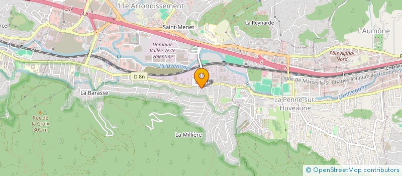localisation de l'entreprise PAROISSE ST MARCEL CULTE à MARSEILLE 11EME