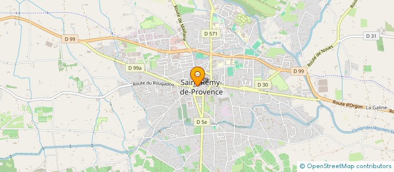 localisation de l'entreprise PAROISSE ST MARTIN  SAINT-REMY-DE-PROVENCE