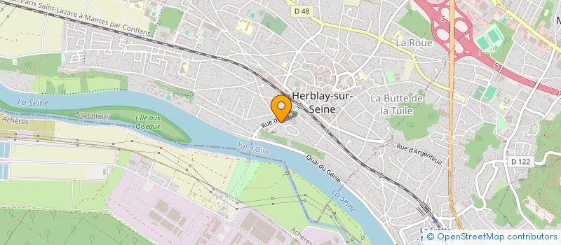 localisation de l'entreprise PAROISSE ST MARTIN D HERBLAY à HERBLAY-SUR-SEINE