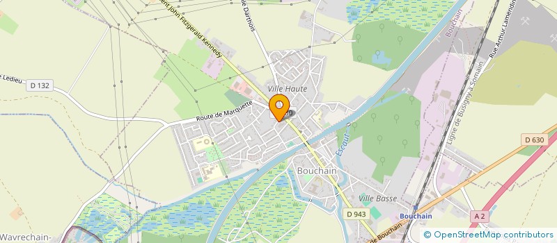 localisation de l'entreprise PAROISSE ST MARTIN EN OSTREVANT  BOUCHAIN