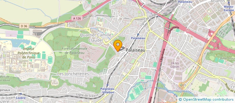 localisation de l'entreprise PAROISSE ST MARTIN PALAISEAU à PALAISEAU