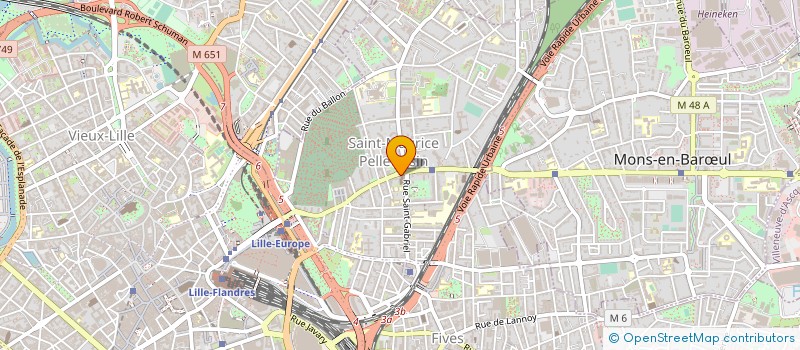 localisation de l'entreprise PAROISSE ST MAURICE DES CHAMPS à LILLE
