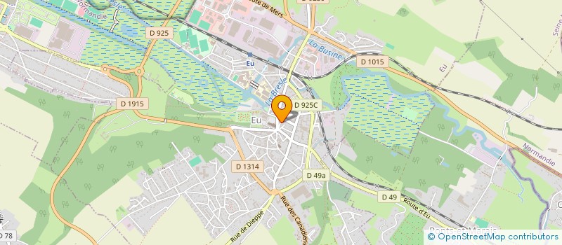 localisation de l'entreprise PAROISSE ST MICHEL EU SUR BRESLE YERES  EU