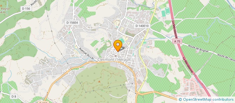 localisation de l'entreprise PAROISSE ST PAUL COEUR D HERAULT  CLERMONT-L'HERAULT