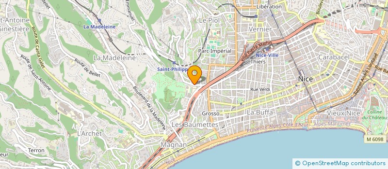 localisation de l'entreprise PAROISSE ST PHILIPPE à NICE