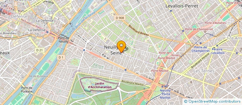 localisation de l'entreprise PAROISSE ST PIERRE à NEUILLY-SUR-SEINE