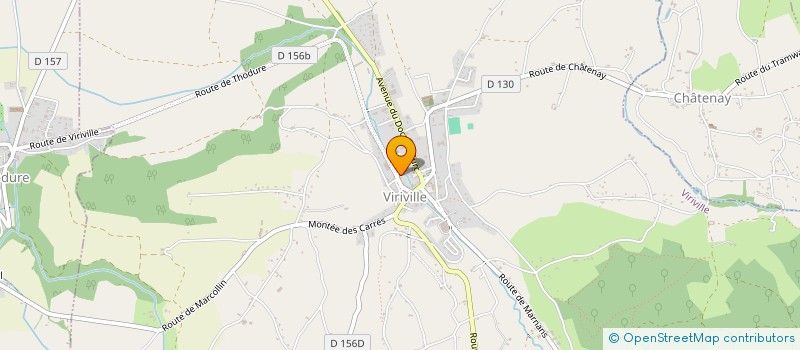 localisation de l'entreprise PAROISSE ST PIERRE DES CHAMBARANDS  VIRIVILLE