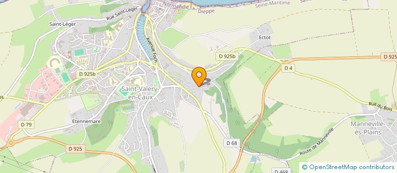 localisation de l'entreprise PAROISSE ST VALERY PLAINS ET GRES  SAINT-VALERY-EN-CAUX