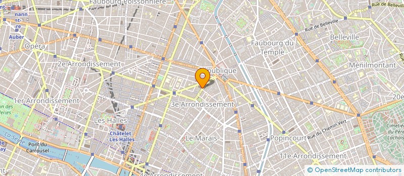 localisation de l'entreprise PAROISSE STE ELISABETH 5 à PARIS