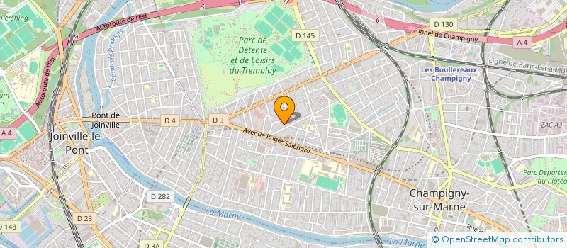 localisation de l'entreprise PAROISSE STE MARIE LIBERATRICE à CHAMPIGNY-SUR-MARNE