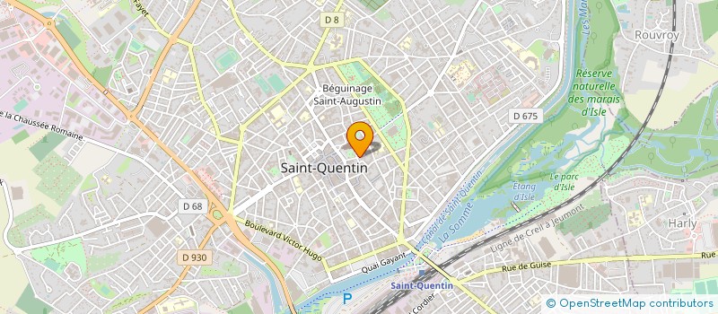 localisation de l'entreprise PAROISSES ZONE DE SAINT QUENTIN à SAINT-QUENTIN