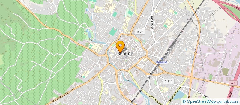 localisation de l'entreprise PAROISSSE DE BEAUNE NOTRE DAME à BEAUNE