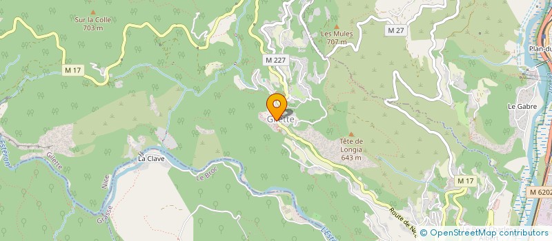 localisation de l'entreprise PAROISSSE NOTRE DAME DE MISERICORDE  GILETTE