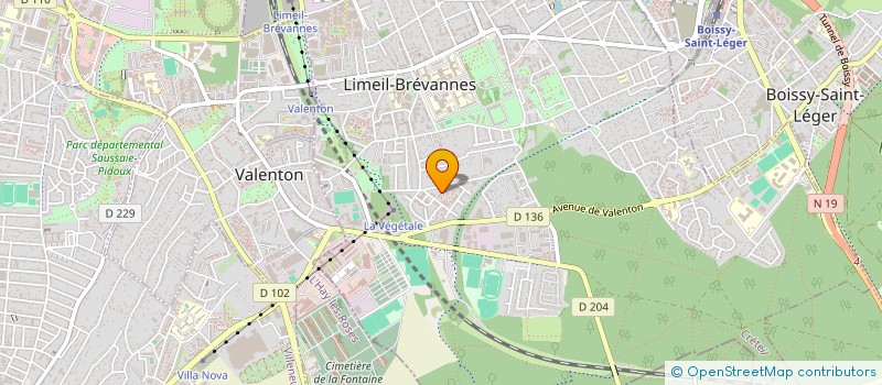 localisation de l'entreprise PAROKA  LIMEIL-BREVANNES