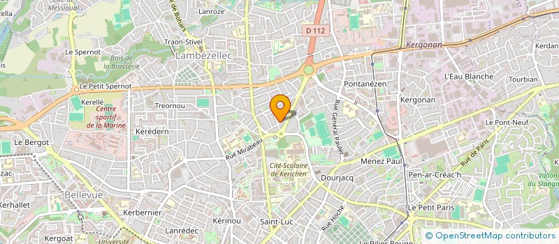 localisation de l'entreprise PAROLA  BREST