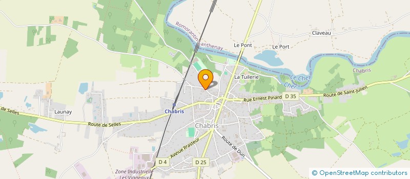 localisation de l'entreprise PAROLACHAB à CHABRIS