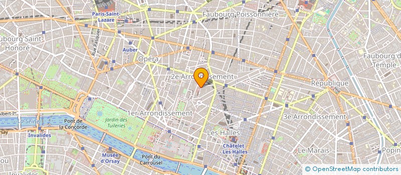 localisation de l'entreprise PAROLE  PARIS