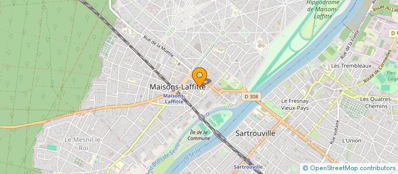 localisation de l'entreprise PAROLE CARACOLE à MAISONS-LAFFITTE