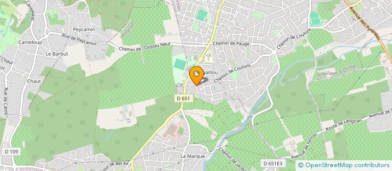 localisation de l'entreprise PAROLE D'ECOLIERS à LEOGNAN