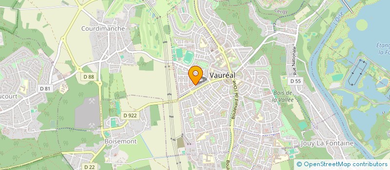 localisation de l'entreprise PAROLE D'ENFANT à VAUREAL