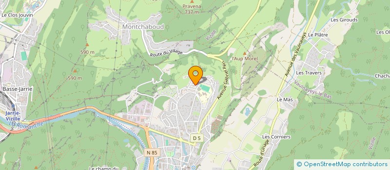 localisation de l'entreprise PAROLE DE CONTEURS  VIZILLE