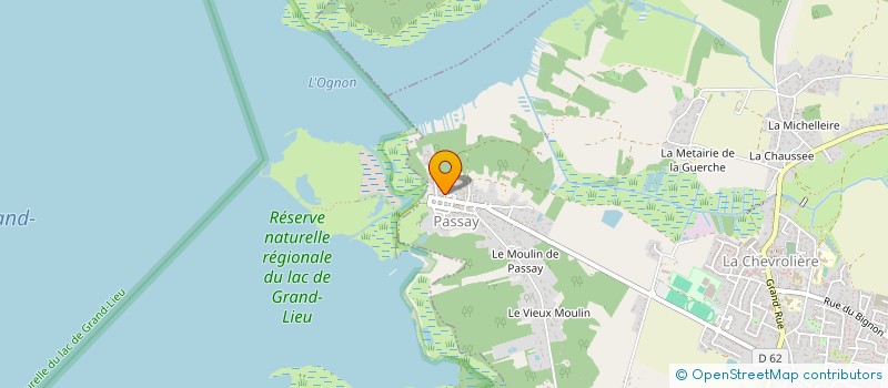 localisation de l'entreprise PAROLE DE PASSIS !  LA CHEVROLIERE