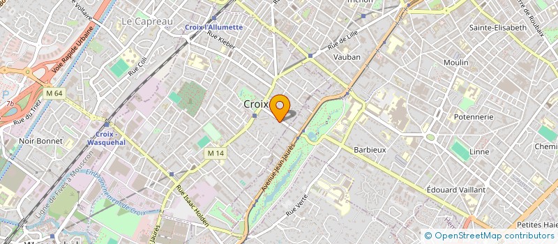 localisation de l'entreprise PAROLE DE VIE à CROIX