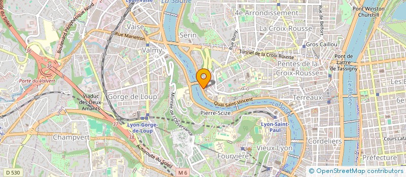 localisation de l'entreprise PAROLE VERTICALE à LYON