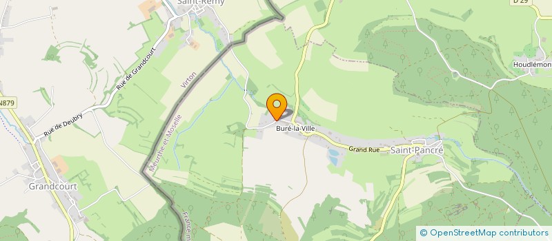 localisation de l'entreprise PAROLES DE LORRAINS  SAINT-PANCRE