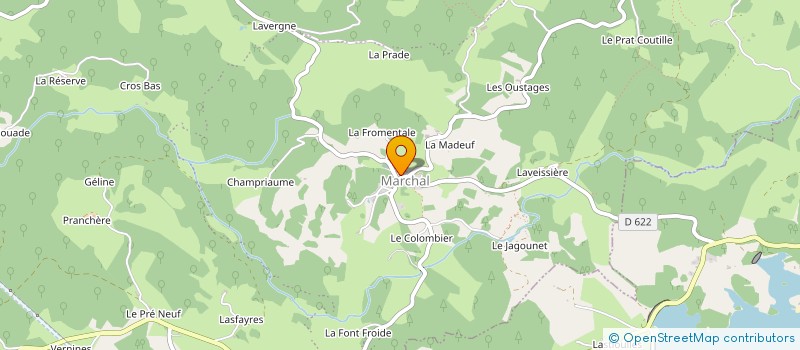 localisation de l'entreprise PAROLES DE TILLEUIL  CHAMPS-SUR-TARENTAINE-MARCHAL