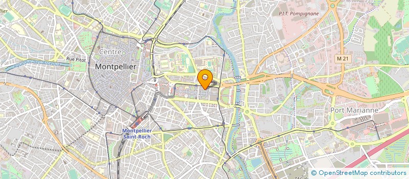 localisation de l'entreprise PAROLES ET MUSIQUE à MONTPELLIER