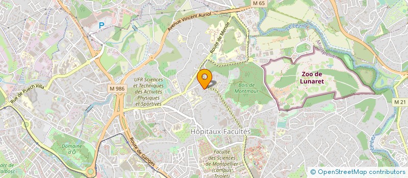 localisation de l'entreprise PAROLES ET PAR CHEMINS à MONTPELLIER