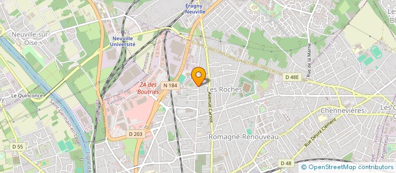 localisation de l'entreprise PAROLES TISSEES EDITIONS  CONFLANS-SAINTE-HONORINE