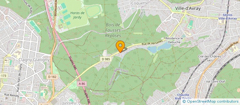 localisation de l'entreprise PAROLES TRAVERSIERES à VILLE-D'AVRAY