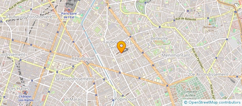 localisation de l'entreprise PAROLES VISUELLES  PARIS