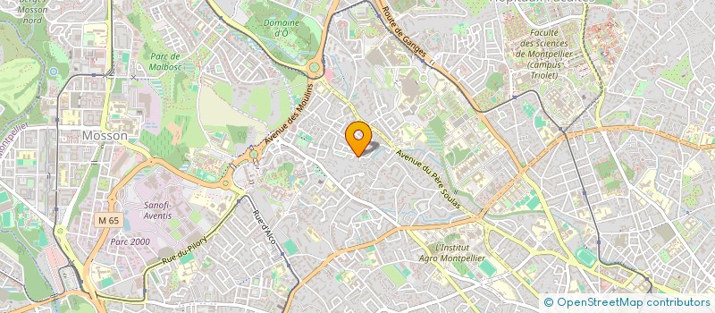 localisation de l'entreprise PAROLES VIVANTES à MONTPELLIER