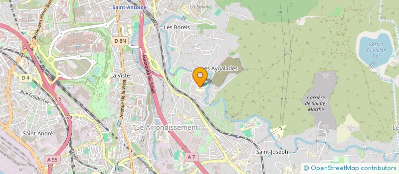 localisation de l'entreprise PAROLES VIVES à MARSEILLE